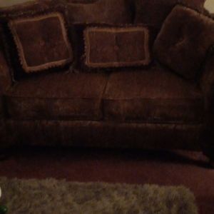 Couch and loveseat